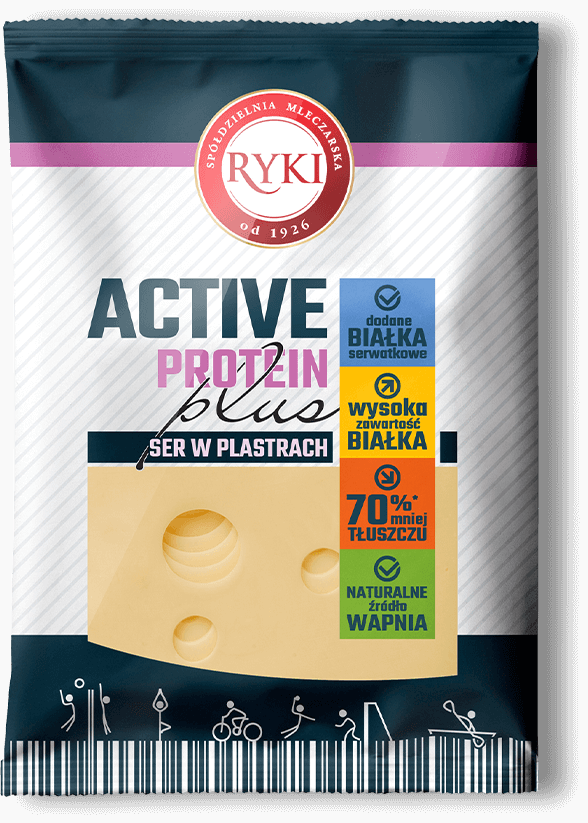 Active Protein Plus - ser w plastrach dla osób aktywnych